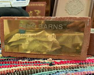 St. Joseph Light and Power Bus Barn  Missouri Methodist Hospital Commorative bricks