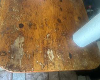 Solid wood antique table 