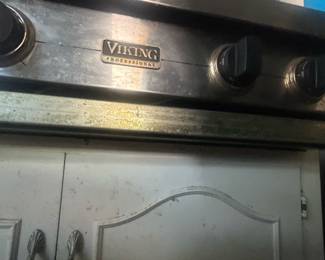 High end Viking stove range 