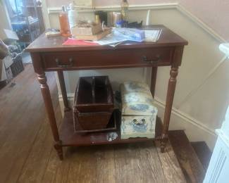 Beautiful antique solid wood console  table