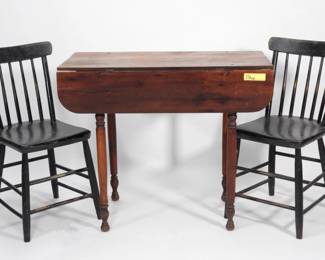 16:19C. Country table and chair set