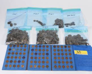 30:US Coin penny grouping