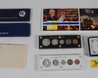 34:US Coin & Proof lot