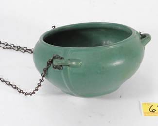 63:Roseville hanging basket