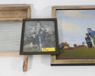 75:Print, painting, washboard