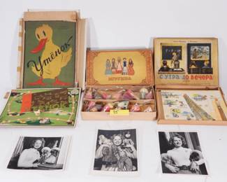 95:3 Russian games, Elaine Shepard doll colletor phos