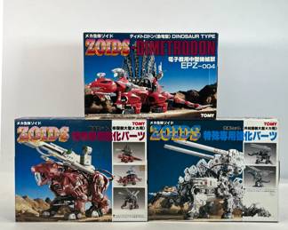 9:3PC Tomy Zoids Model Group
