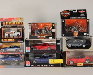 13:Group diecast cars