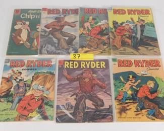 37:Red Ryder & other comic books
