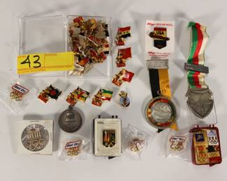 43:Vintage olympic pins