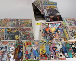 47:1/2 yard vintage comics