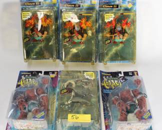 56:Clown II & Total Chaos action figures