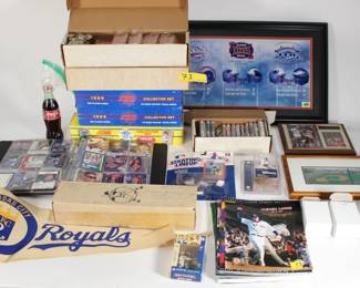73:Sports cards and memorabilia collection