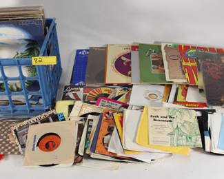 82:33 Albums and 45 records