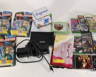 84:Video game and toy lot