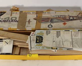 98:Radio controlled Tomahawk airplane