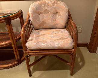 "Brown-Jordan" bamboo/rattan - Set of 12 pieces