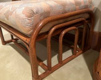 "Brown-Jordan" bamboo/rattan - Set of 12 pieces