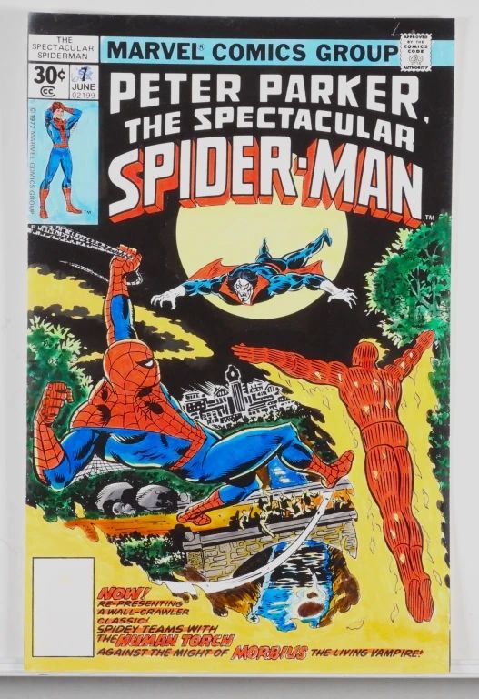 1:Marvel Spectacular Spider-Man #6 Cover Color Guide