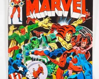 2:Marvel Comics Captain Marvel #50 Cover Color Guide