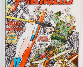 4:Marvel Comics Avengers #195 Cover Color Guide