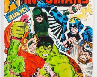 9:Marvel Comics Inhumans #12 Cover Color Guide