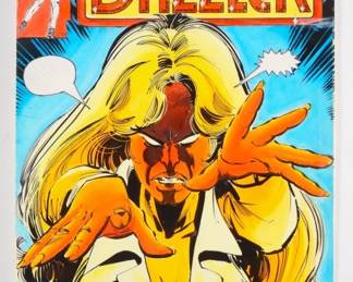 17:Marvel Comics Dazzler #8 Cover Color Guide