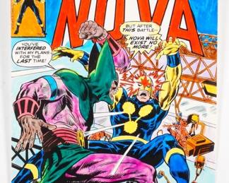 18:Marvel Comics Nova #11 Cover Color Guide