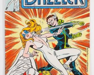 19:Marvel Comics Dazzler #22 Cover Color Guide