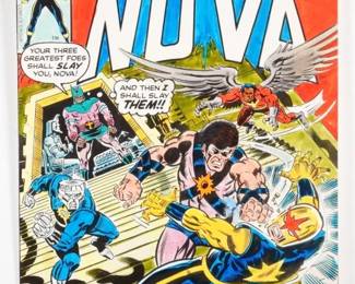 20:Marvel Comics Nova #10 Cover Color Guide