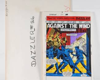 22:Marvel Comics Dazzler #26 Complete Color Guide