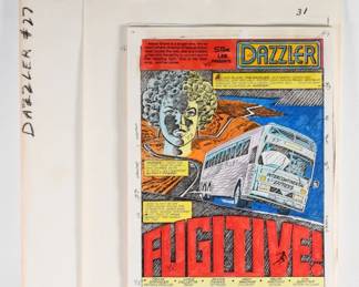 23:Marvel Comics Dazzler #27 Complete Color Guide