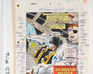 29:Marvel Comics Nick Fury Vol.3 #16 Comp Color Guide