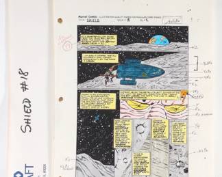 31:Marvel Comics Nick Fury Vol.3 #18 Comp Color Guide