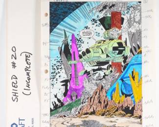 33:Marvel Comics Nick Fury Vol.3 #20 Part Color Guide