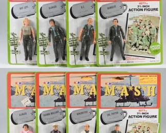 45:8PC 1982 Tristar MASH Complete Figure Set MOSC