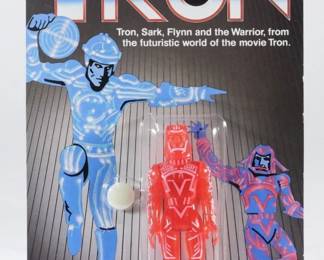 50:1982 Tomy Tron Sark Action Figure MOSC Sealed