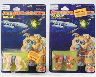 57:2PC 1978 Mattel Battlestar Galactica Daggit MOSC