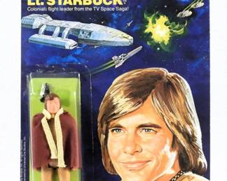 63:1978 Mattel Battlestar Galactica Lt. Starbuck MOSC