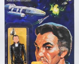 64:1978 Mattel Battlestar Galactica S2 Baltar MOSC