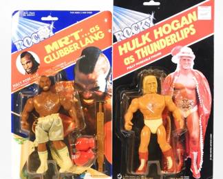69:2PC Rocky Clubber Lang Thunderlips MOSC Figures