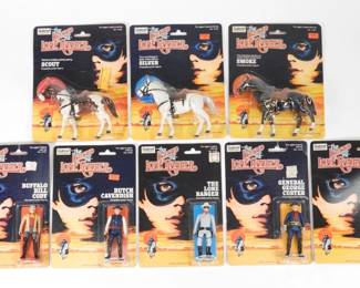 80a:8PC 1980 Gabriel Legend of the Lone Ranger MOSC