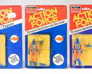 94:3PC 1982-84 Palitoy Action Man AF Space MOSC Group