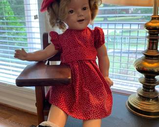 1930s Shirley Temple composition doll