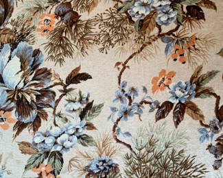 detail of velour fabric