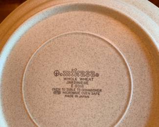 Mikasa whole wheat jardiniere pattern