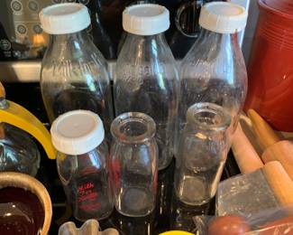 6 Nashville milk bottles