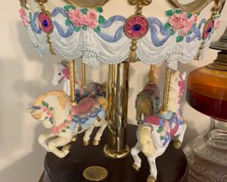 Carousel music box