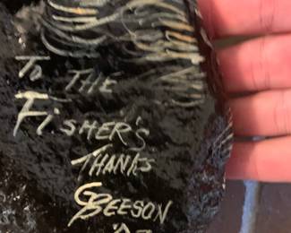 Hand painted stones by G. Beeson