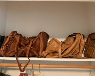 leather duffel bags